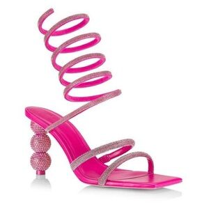 Cult GAIA Leslie wrap crystal sandals